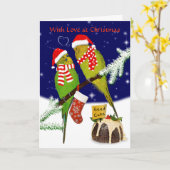 Weihnachtskarte für Seed Cake (Bearbeiten Sie Ihre Karte (Gelbe Blume)