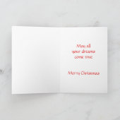 Weihnachtskarte für Stepson Feiertagskarte (Innenseite)