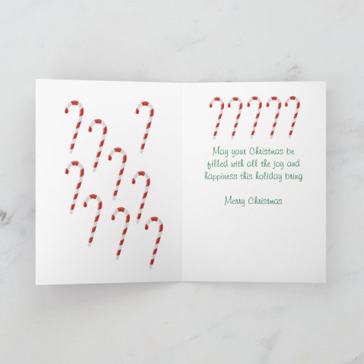 Weihnachtskarte für Stepson Feiertagskarte (Innenseite)