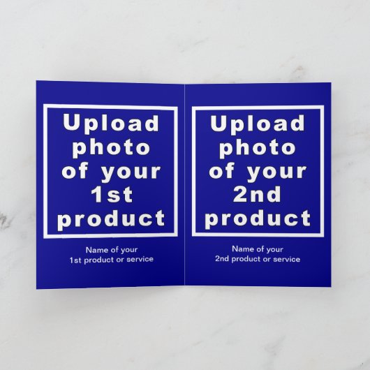 Weihnachtskarte für Unternehmen Feiertagskarte (Innenseite)