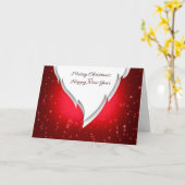 Weihnachtskarte für Unternehmen mit dem Weihnachts Karte (Gelbe Blume)