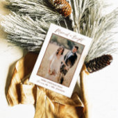 Weihnachtskarte für verheiratete und helle Ferien, Einladung