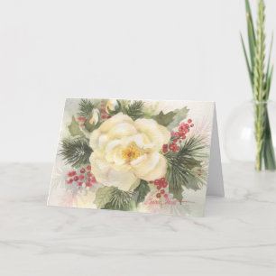 Weihnachtskarte für Wasserfarben 09CCS2-8 Feiertagskarte