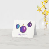 Weihnachtskarte für Wasserfarben Karte (Gelbe Blume)