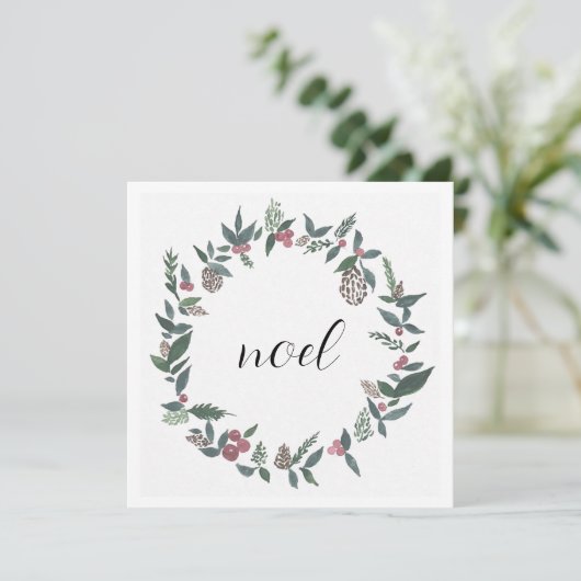 Weihnachtskarte für Weihnachten (Stehend Vorderseite)