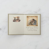 Weihnachtskarte für Weihnachten (Innenseite)