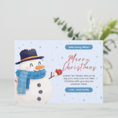 Weihnachtskarte gedruckt online feiertagskarte (Stehend Vorderseite)