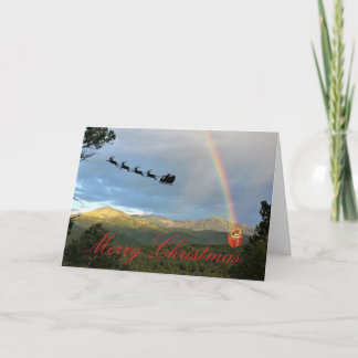 Weihnachtskarte gefaltet dankeskarte