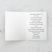 Weihnachtskarte gefaltet feiertagskarte (Innenseite)