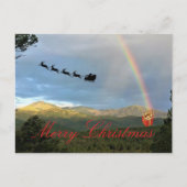 Weihnachtskarte gefaltet postkarte (Vorderseite)