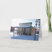 Weihnachtskarte "General Store" Karte (Vorderseite)
