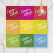 Weihnachtskarte Geschenkanhänger (Rückseite)