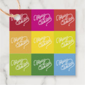 Weihnachtskarte Geschenkanhänger (Vorderseite)