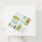 Weihnachtskarte Geschenkanhänger (Beispiel)