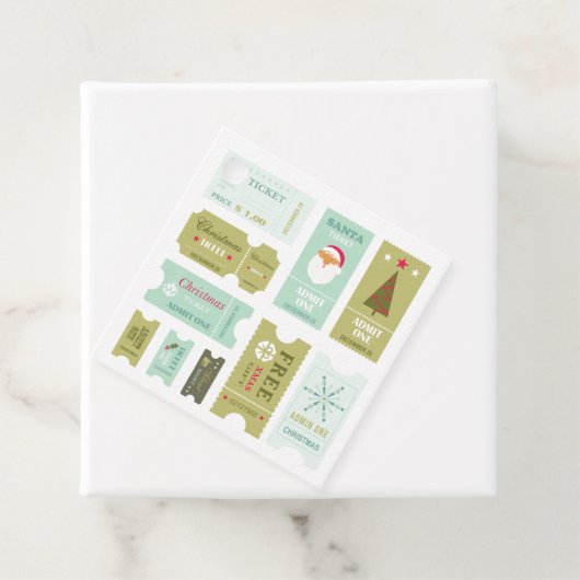 Weihnachtskarte Geschenkanhänger (Beispiel)