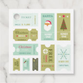 Weihnachtskarte Geschenkanhänger (Vorderseite)