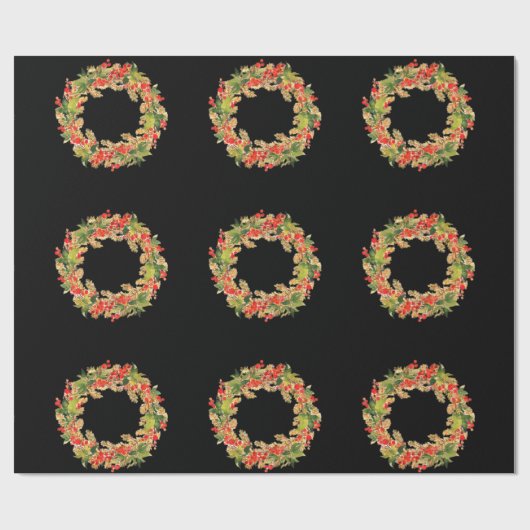 Weihnachtskarte! Geschenkpapier (Flach)