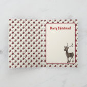 Weihnachtskarte Gewartet Feiertagskarte (Innenseite)