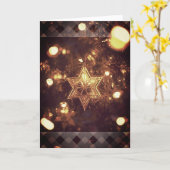 Weihnachtskarte - Glanz schaffen Karte (Gelbe Blume)