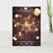 Weihnachtskarte - Glanz schaffen Karte (Vorderseite)