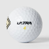 Weihnachtskarte Golfball (Logo)