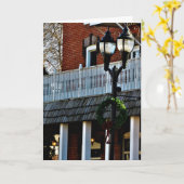 Weihnachtskarte "Grant House Holiday" Karte (Gelbe Blume)
