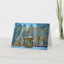Weihnachtskarte Hoffnung Liebe Licht