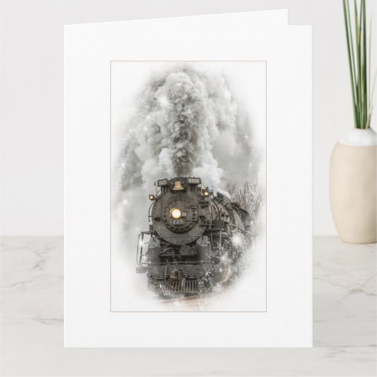 Weihnachtskarte Holiday Express Karte (Vorderseite)