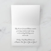 Weihnachtskarte "Homestead Tractor" Karte (Innenseite)