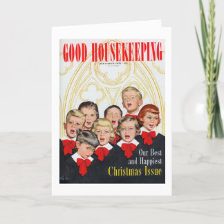 Weihnachtskarte Illustration Feiertagskarte