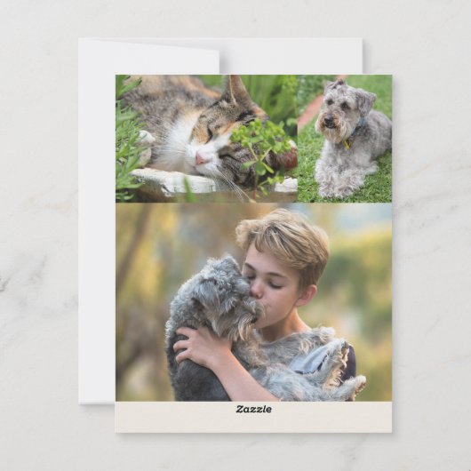 Weihnachtskarte im Lila Feiertagskarte (Rückseite)