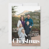 Weihnachtskarte im Magazin Feiertagskarte (Vorderseite)