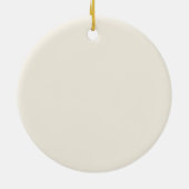 Weihnachtskarte im Mid-Century-Modern-Stil Keramik Ornament (Hinten)