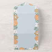 Weihnachtskarte im Süden - Teilung der Rezept All In One Einladung (Außenbereich)