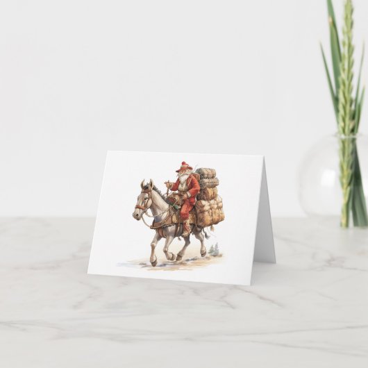 Weihnachtskarte im Südwesten Karte (Vorderseite)