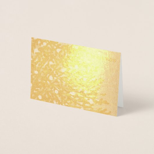 Weihnachtskarte in Folie mit Baumdesign Folienkarte (Vorderseite)