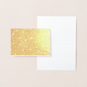 Weihnachtskarte in Folie mit Baumdesign Folienkarte (Anzeige)