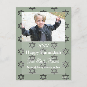 Weihnachtskarte in jeder Farbe Postkarte - HAMbWG