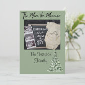 Weihnachtskarte - Je mehr, desto besser Feiertagskarte (Stehend Vorderseite)