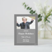 Weihnachtskarte Jede Farbe Postkarte - HAMbWG (Stehend Vorderseite)