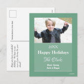 Weihnachtskarte Jede Farbe Postkarte - HAMbWG (Vorne/Hinten)