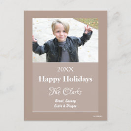 Weihnachtskarte Jede Farbe Postkarte - HAMbWG