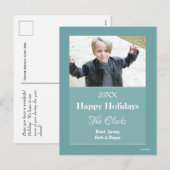 Weihnachtskarte Jede Farbe Postkarte - HAMbWG (Vorne/Hinten)