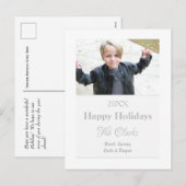 Weihnachtskarte Jede Farbe Postkarte - HAMbWG (Vorne/Hinten)