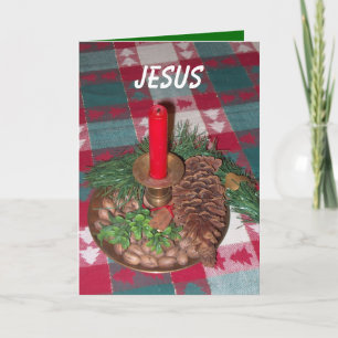 Weihnachtskarte/JESUS Feiertagskarte