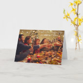 Weihnachtskarte Karte (Gelbe Blume)