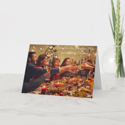 Weihnachtskarte Karte (Vorderseite)