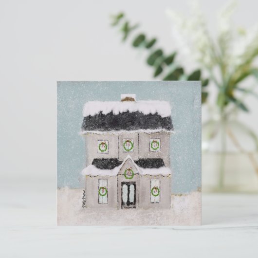 Weihnachtskarte Karte (Stehend Vorderseite)