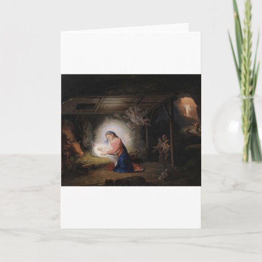 Weihnachtskarte Karte (Vorderseite)