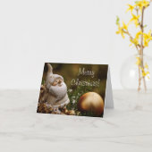 Weihnachtskarte Karte (Gelbe Blume)